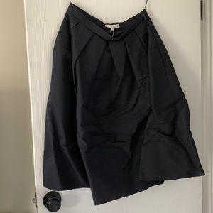 Black Tibi skirt